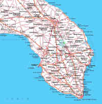 icona mappa del salento